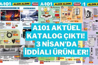 A101 3 Nisan 2025 Aktüel Ürünler Kataloğu Yayınlandı: Elektrikli Mopedler, Televizyonlar ve Daha Fazlası