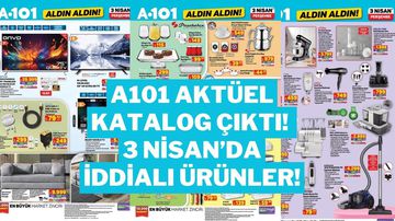 A101 3 Nisan 2025 Aktüel Ürünler Kataloğu Yayınlandı: Elektrikli Mopedler, Televizyonlar ve Daha Fazlası
