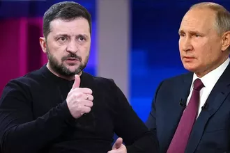 Zelenski: Perşembe Günü Türkiye'de Putin'i Bekliyorum