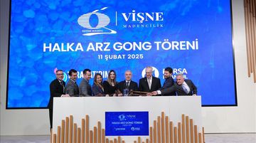 Vişne Madencilik Halka Arz Oldu! İlk Gün Tavan Yaptı