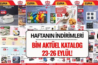 BİM Aktüel 23-26 Eylül 2025 Kataloğu: BİM'de Bu Hafta Hangi Ürünler Var?