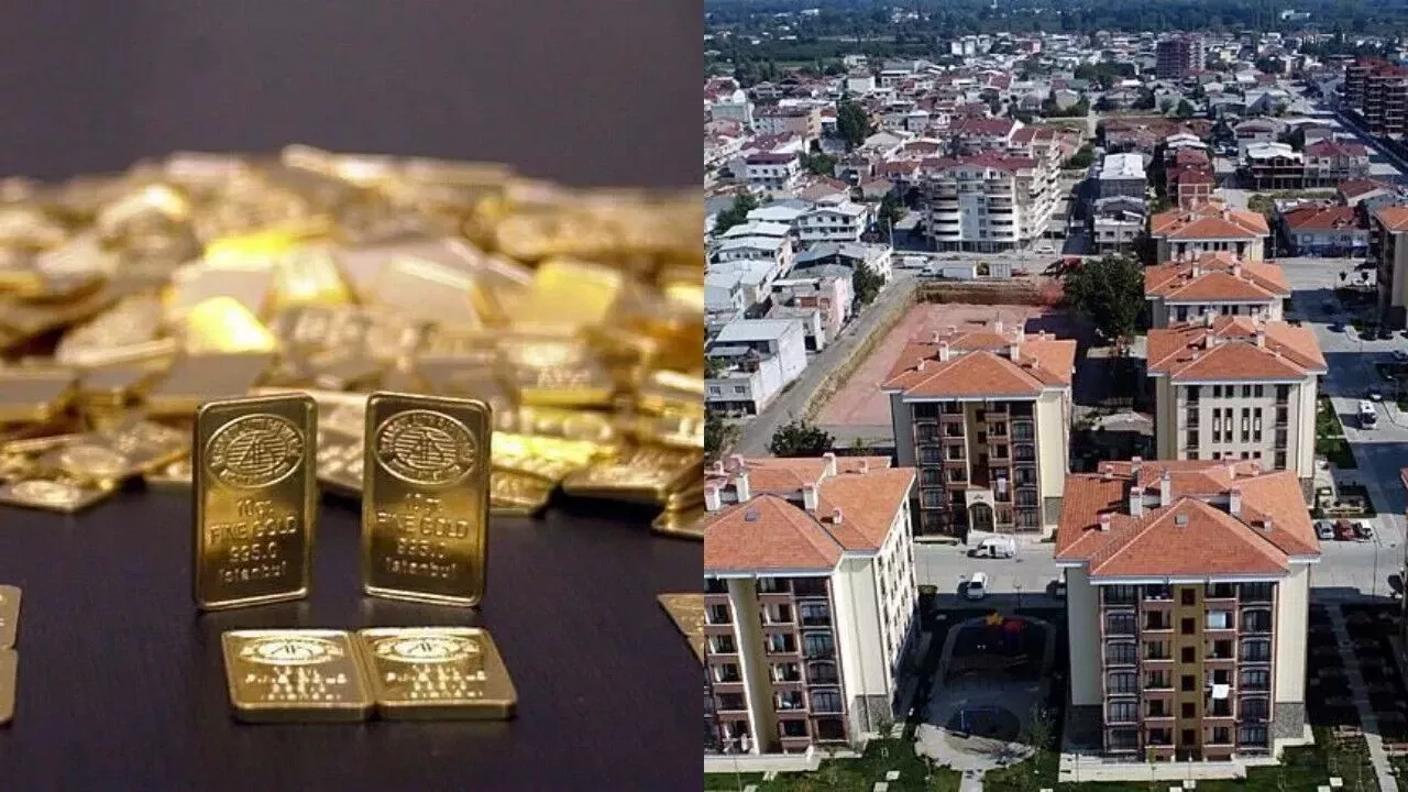 Altın Gözden Düşüyor, Konut Yeniden Revaçta!