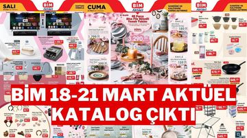 18-21 Mart BİM Aktüel Ürünler Kataloğu Yayımlandı