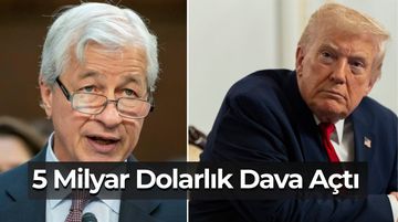 Trump’tan JPMorgan’a 5 Milyar Dolarlık Dava