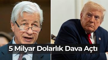 Trump’tan JPMorgan’a 5 Milyar Dolarlık Dava