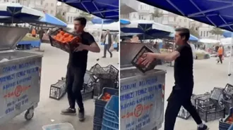 Çorum’da Domatesleri Çöpe Döken Pazarcıya Milyonluk Ceza
