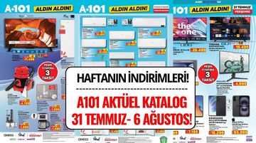 A101 31 Temmuz - 6 Ağustos 2025 Aktüel Kataloğu: Bu Hafta Hangi Ürünler İndirimde?