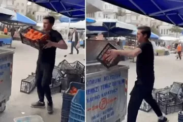 Çorum’da Domatesleri Çöpe Döken Pazarcıya Milyonluk Ceza