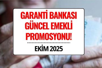 Garanti Bankası Emekli Promosyonu Ekim 2025: 25 Bin TL’ye Varan Promosyon ve Ödül Fırsatı!