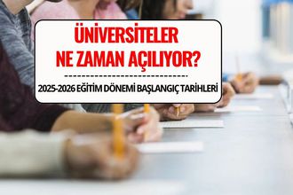 Üniversiteler Ne Zaman Açılıyor 2025? Örgün ve İkinci Öğretim Giriş Tarihleri Belli Oldu Mu?