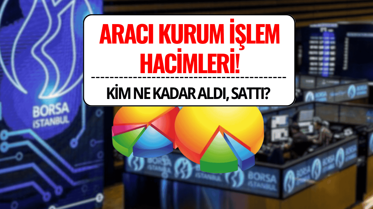 Günün Aracı Kurum İşlem Hacimleri Belli Oldu (08.06.2026)