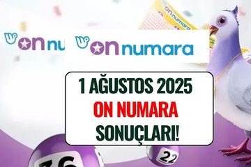 1 Ağustos 2025 On Numara Sonuçları Açıklandı! Kazandıran Numaralar ve Sorgulama Ekranı