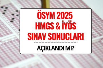 ÖSYM HMGS ve İYÖS Sınav Sonuçları Açıklandı mı? Sonuç Sorgulama Sayfası