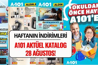 A101 28 Ağustos 2025 Aktüel Kataloğu: Bu Hafta Hangi Ürünler İndirimde?