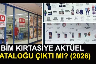 BİM Kırtasiye Kataloğu 2026: 6 Sayfalık Ürün Listesi Ortaya Çıktı