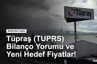 Tüpraş (TUPRS) Bilanço Yorumu ve Yeni Hedef Fiyatlar!