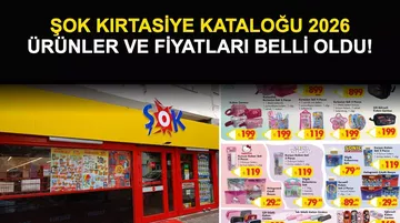 ŞOK Kırtasiye Kataloğu 2026 Ürünleri ve Fiyatları Belli Oldu