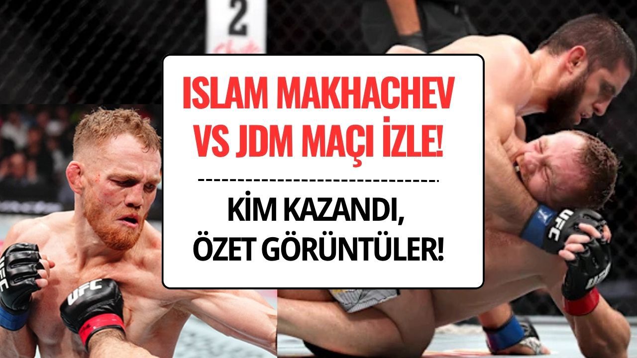 Islam Makhachev vs JDM İzle: UFC 322 Özet, Sonuçlar ve Kim Kazandı?