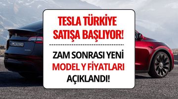 Tesla Türkiye Fiyat Listesi Güncellendi: Model Y'ye ÖTV Zammı Sonrası Yeni Zam!