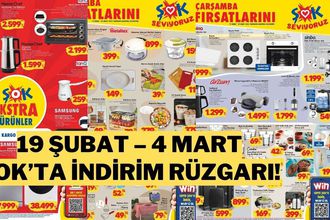 Şok Aktüel 19 Şubat – 4 Mart 2025 Kataloğu: Şok Market’te Bu Hafta İndirimde Neler Var?