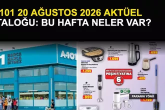 A101 20 Ağustos 2026 Aktüel Kataloğu: Bu Hafta Neler Var?