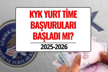 KYK Yurt Time Başvurusu 2025-2026: Yurt Time Başvuruları Başladı mı, Ne Zaman Yapılacak, Şartlar Neler?