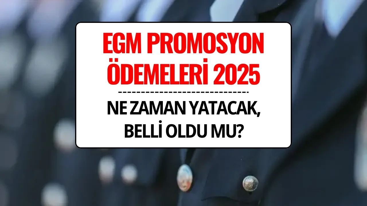 EGM Promosyon Ödemelerinde Son Durum: 100 Bin TL Maaş Promosyonu Ne Zaman Yatacak?