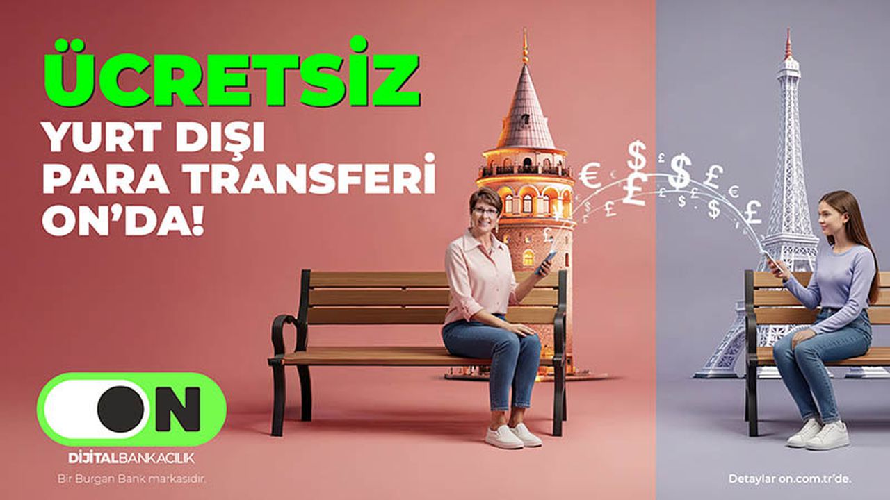 ON Dijital Bankacılık’tan Visa ile Yurt Dışına Hızlı ve Ücretsiz Para Transferi Dönemi Başladı