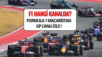 Formula 1 Macaristan GP Canlı İzle | F1 hangi Kanalda, Saat Kaçta?