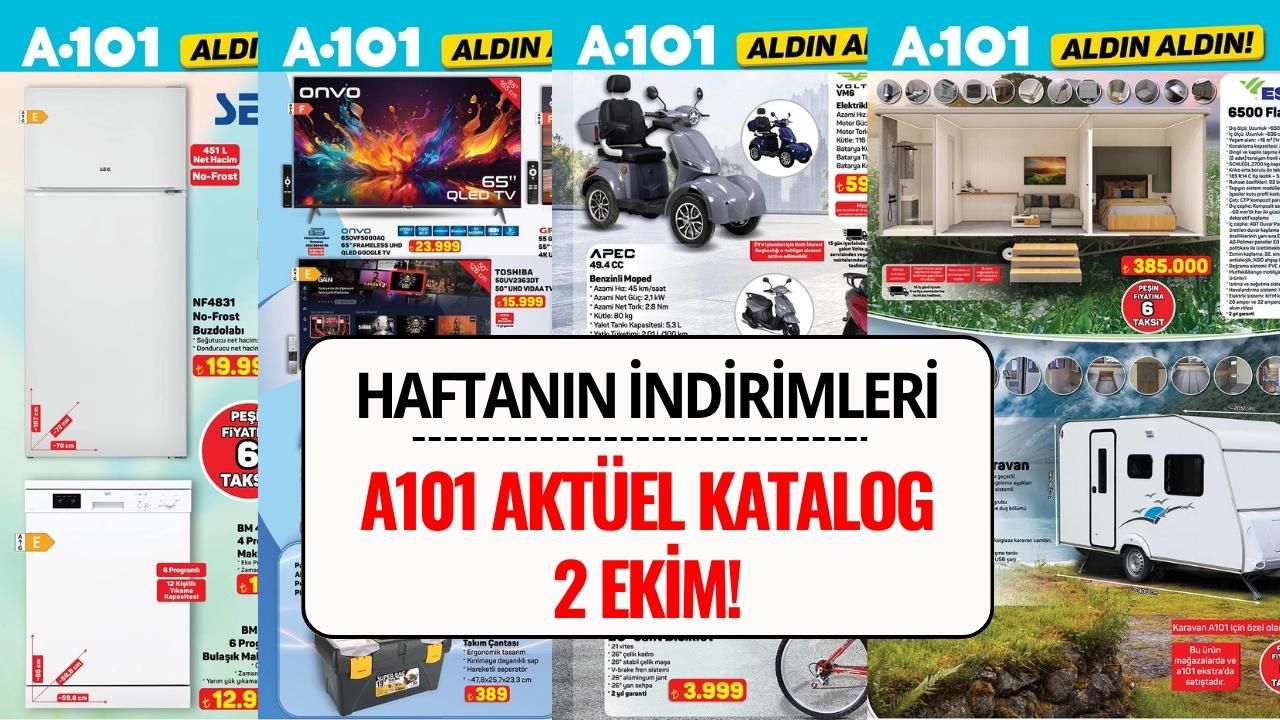 A101 2 Ekim 2025 Aktüel Ürünler Kataloğu: A101'de Bu Hafta Neler Var?