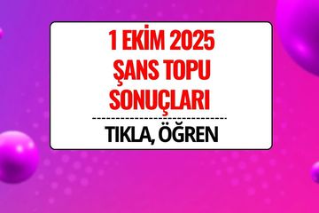1 Ekim 2025 Şans Topu Sonuçları Açıklandı: Kazandıran Numaralar ve Sorgulama Ekranı