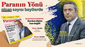 Paranın Yönü Dergisi Nisan Sayısı Bayilerde!