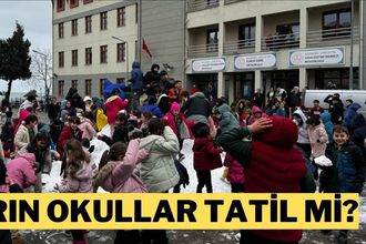 Yarın Okullar Tatil Mi? İstanbul’da Kar Yağışı ve Hava Durumu Son Durum - Okul Tatili İstanbul