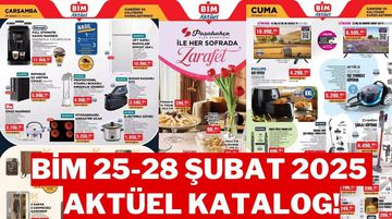 BİM 25-28 Şubat 2025 Aktüel Katalog: İndirimli Ürünler Listesi ve Fiyatlar – Bim’de Bu Hafta Neler Var?