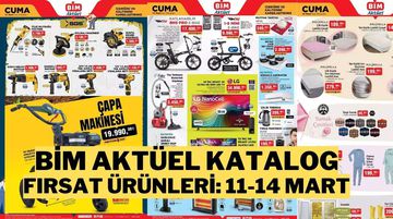 BİM 11-14 Mart 2025 Cuma Aktüel Katalogları: Bimde Bu Hafta Neler Var?