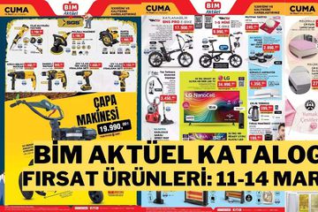 BİM 11-14 Mart 2025 Cuma Aktüel Katalogları: Bimde Bu Hafta Neler Var?