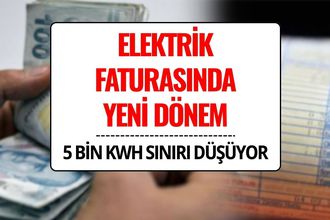 Elektrik Faturalarına Yeni Kademe Düzenlemesi: 5 Bin kWh Sınırı Güncelleniyor