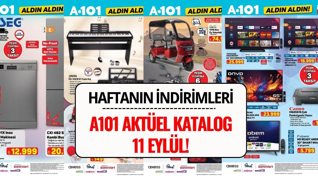 A101 11 Eylül 2025 Aktüel Katalog: Bu Hafta Hangi Ürünler İndirimde?