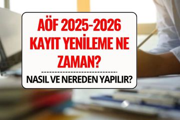 Anadolu Üniversitesi Açıköğretim Kayıt Yenileme Ne Zaman? 2025–2026 Güz Dönemi Tarihleri Belli Oldu