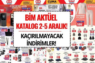 BİM 2–5 Aralık 2025 Aktüel Katalog: Bu Haftanın Ürünleri ve Fiyatları
