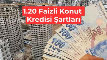 1.20 Faizli Konut Kredisi 2026: İlk Evim Kredisi Ne Zaman, Şartları Neler?