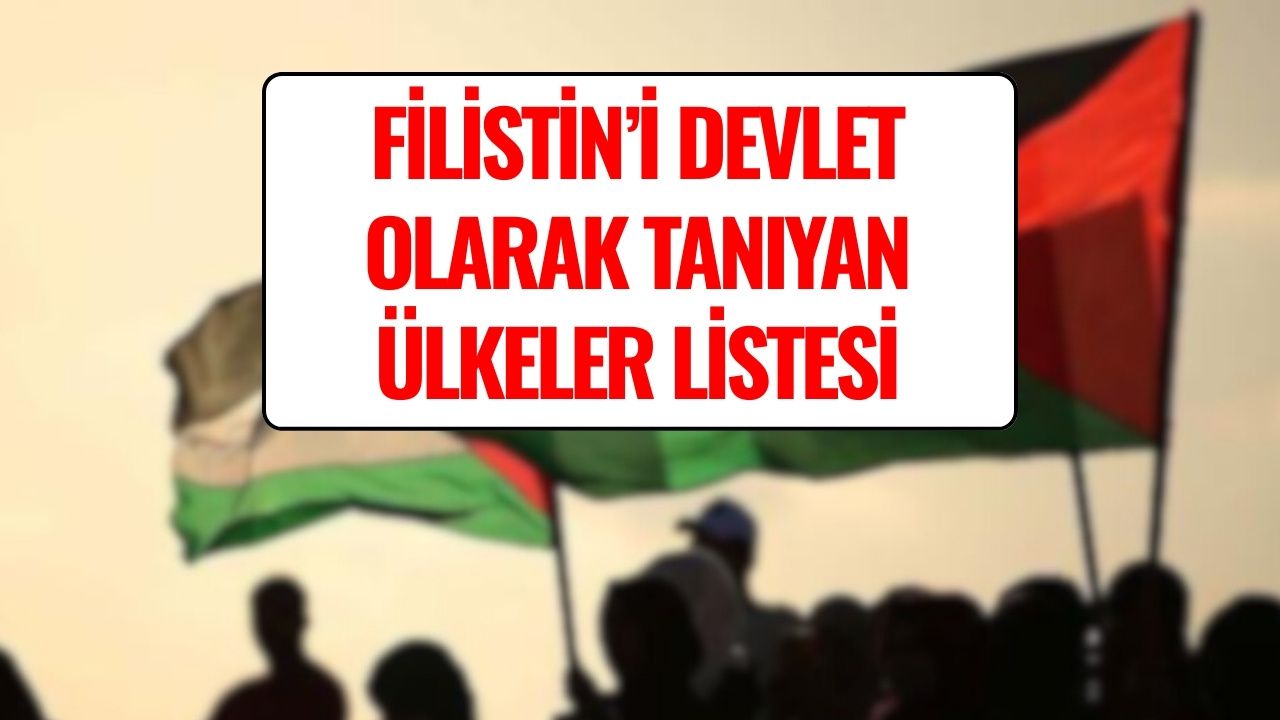 Filistin Devletini Tanıyan Ülkeler Listesi 2025: Filistin Ne Zaman Kuruldu, Türkiye Ne Zaman Tanıdı?