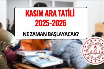 Kasım Ara Tatili 2025-2026: MEB Takvimine Göre Okullarda İlk Ara Tatil Ne Zaman Başlayacak?
