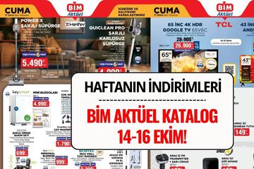 BİM 14-17 Ekim 2025 Aktüel Kataloğu: Bu Hafta Hangi Ürünler İndirimde?