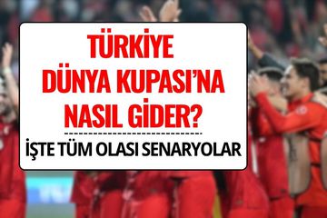 Türkiye Dünya Kupası'na Nasıl Gider? İşte Tüm Olası Senaryolar!