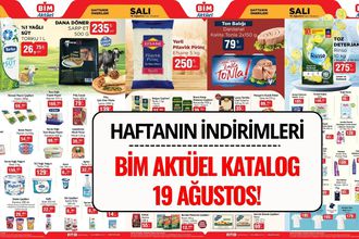 BİM 19 Ağustos 2025 Aktüel Kataloğu: Bu Hafta Hangi Ürünler İndirimde?