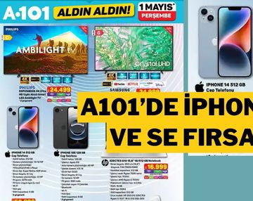 A101 iPhone 14 ve iPhone SE Fiyatlarıyla Dikkat Çekiyor! 1 Mayıs A101 Aktüel Elektronik Ürünler Kataloğu Yayınlandı