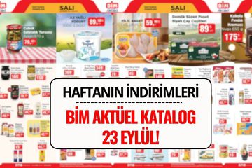 BİM Aktüel Ürünler Kataloğu 23 Eylül 2025: Bu Hafta Hangi Ürünler İndirimde?