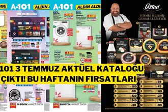 A101 Aktüel Kataloğu Yayında: 3 Temmuz'da Kaçırılmayacak Fırsatlar