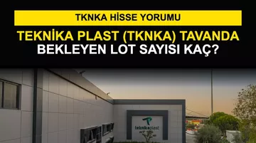 Teknika Plast (TKNKA) Tavanda Bekleyen Lot Sayısı Kaç? TKNKA Hisse Yorumu